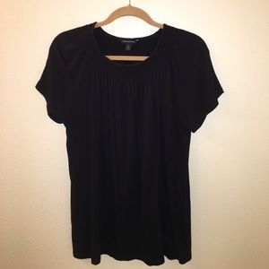 SHORT SLEEVE T-SHIRT TUNIC - Banana Republic